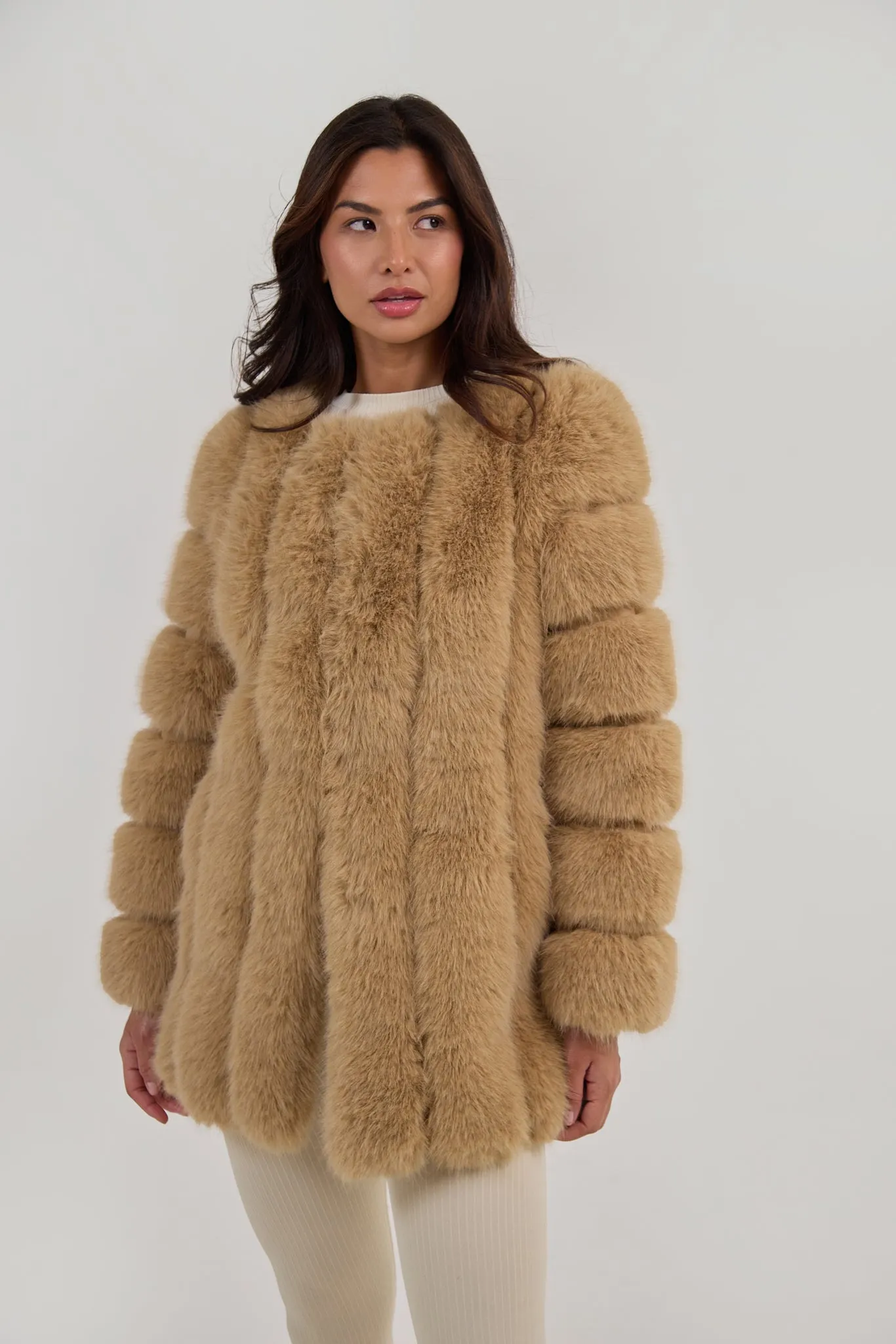 Faux Fox Fur Coat sold by My Sunday Ski