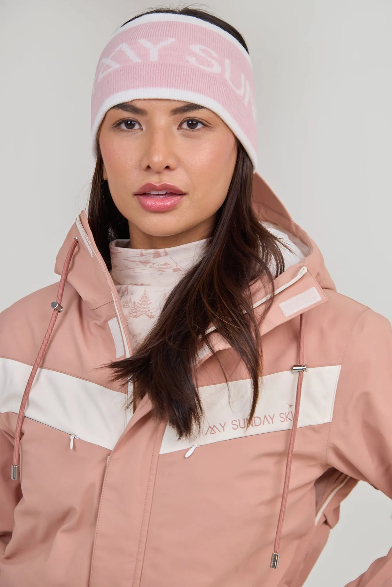 Headband - Pink Logo sold by My Sunday Ski product image thumbnail 2