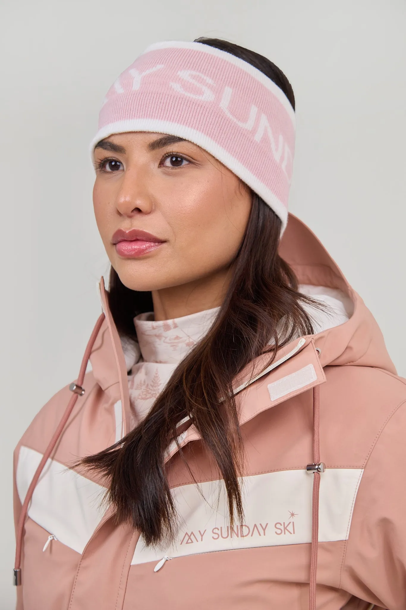Headband - Pink Logo sold by My Sunday Ski
