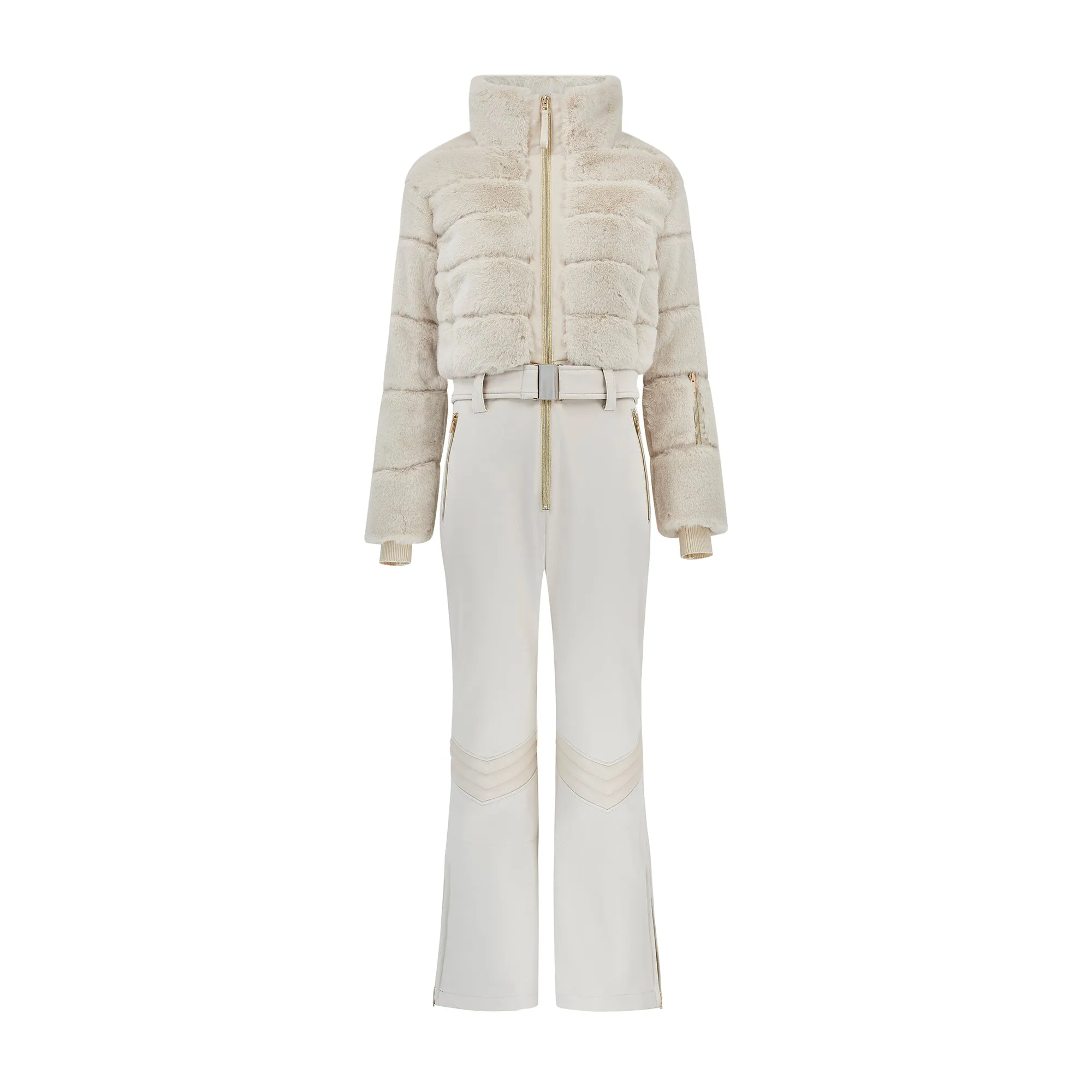 Altitude Faux Fur Ski Suit - Crème sold by My Sunday Ski product image thumbnail 5