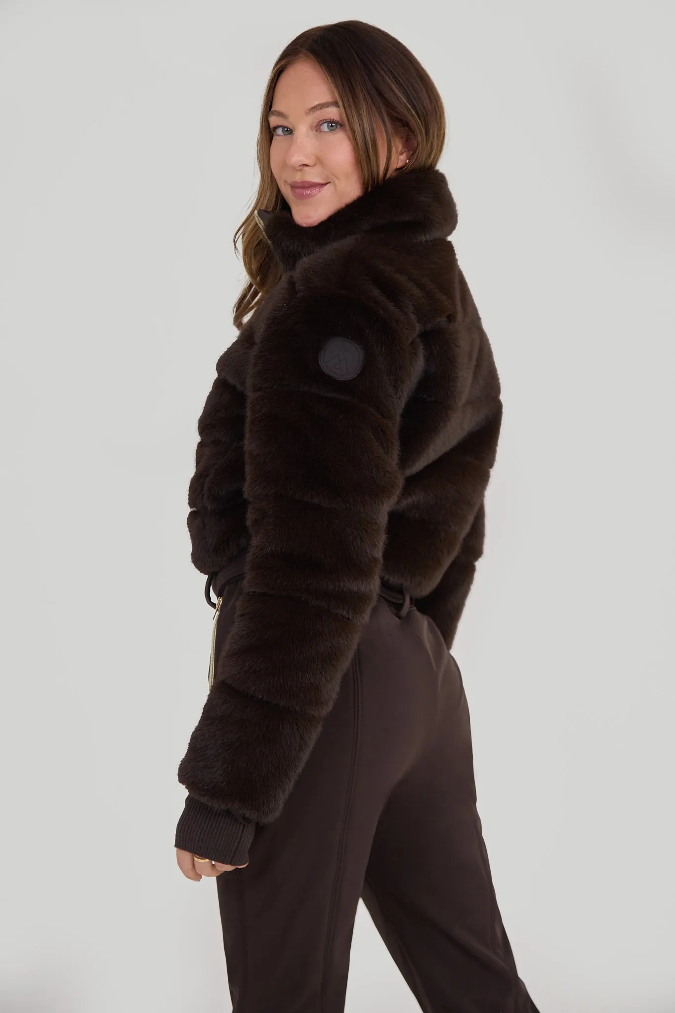 Altitude Faux Fur Ski Suit - Chocolat Chaud sold by My Sunday Ski product image thumbnail 4