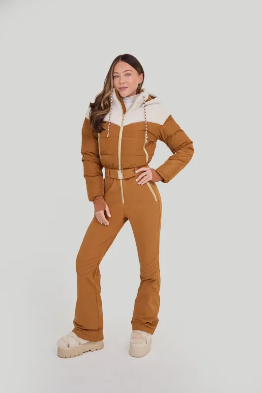 Frontier Ski Suit - Chestnut sold by My Sunday Ski