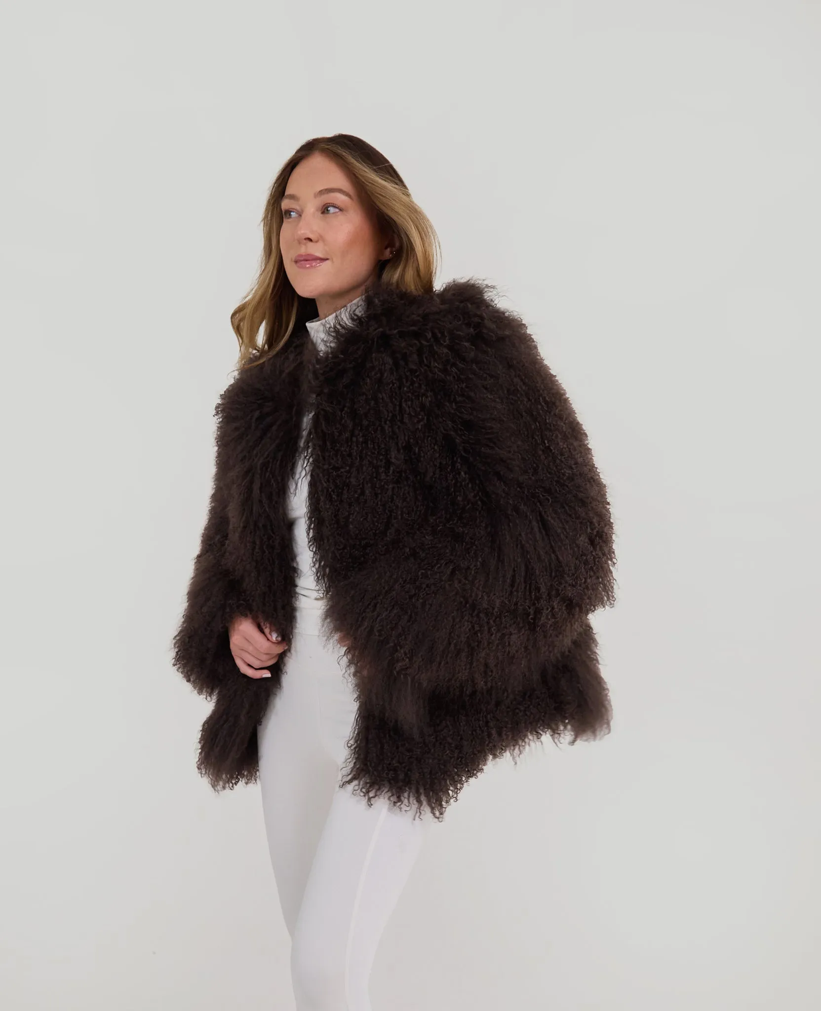 Mongolian Fur Coat - The Hollie sold by My Sunday Ski product image thumbnail 2