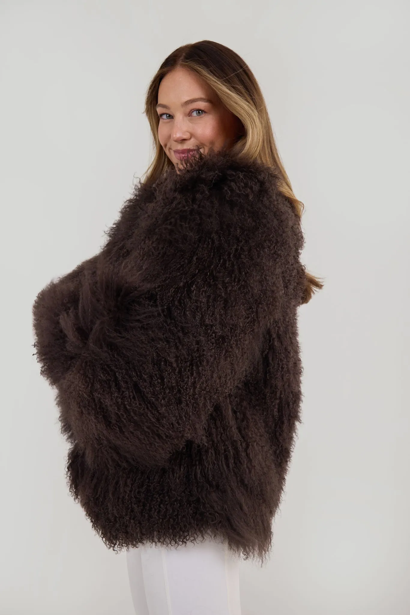 Mongolian Fur Coat - The Hollie sold by My Sunday Ski product image thumbnail 3