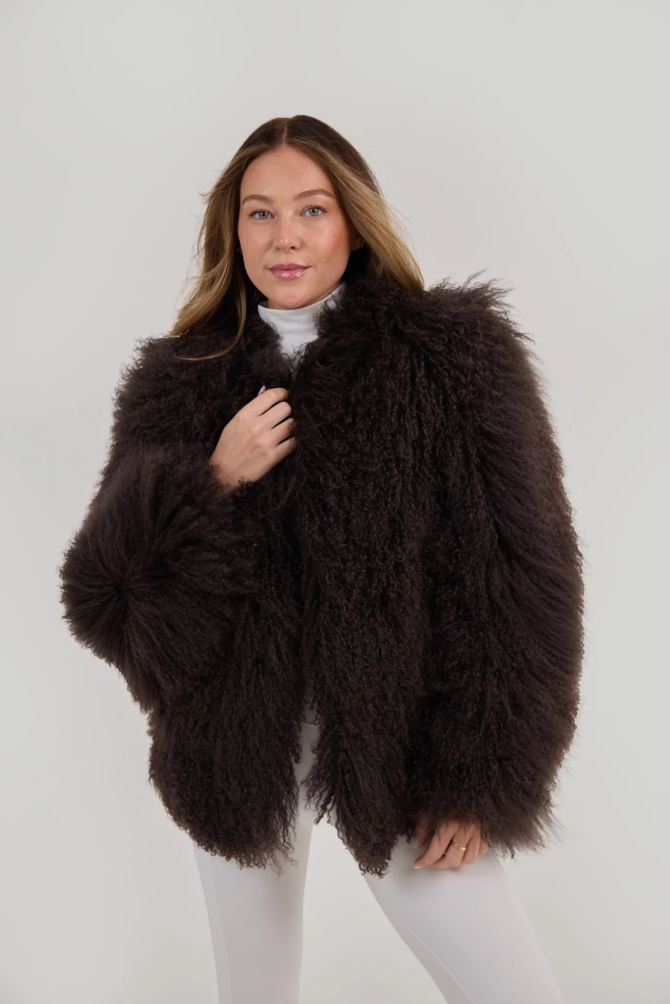 Mongolian Fur Coat - The Hollie sold by My Sunday Ski