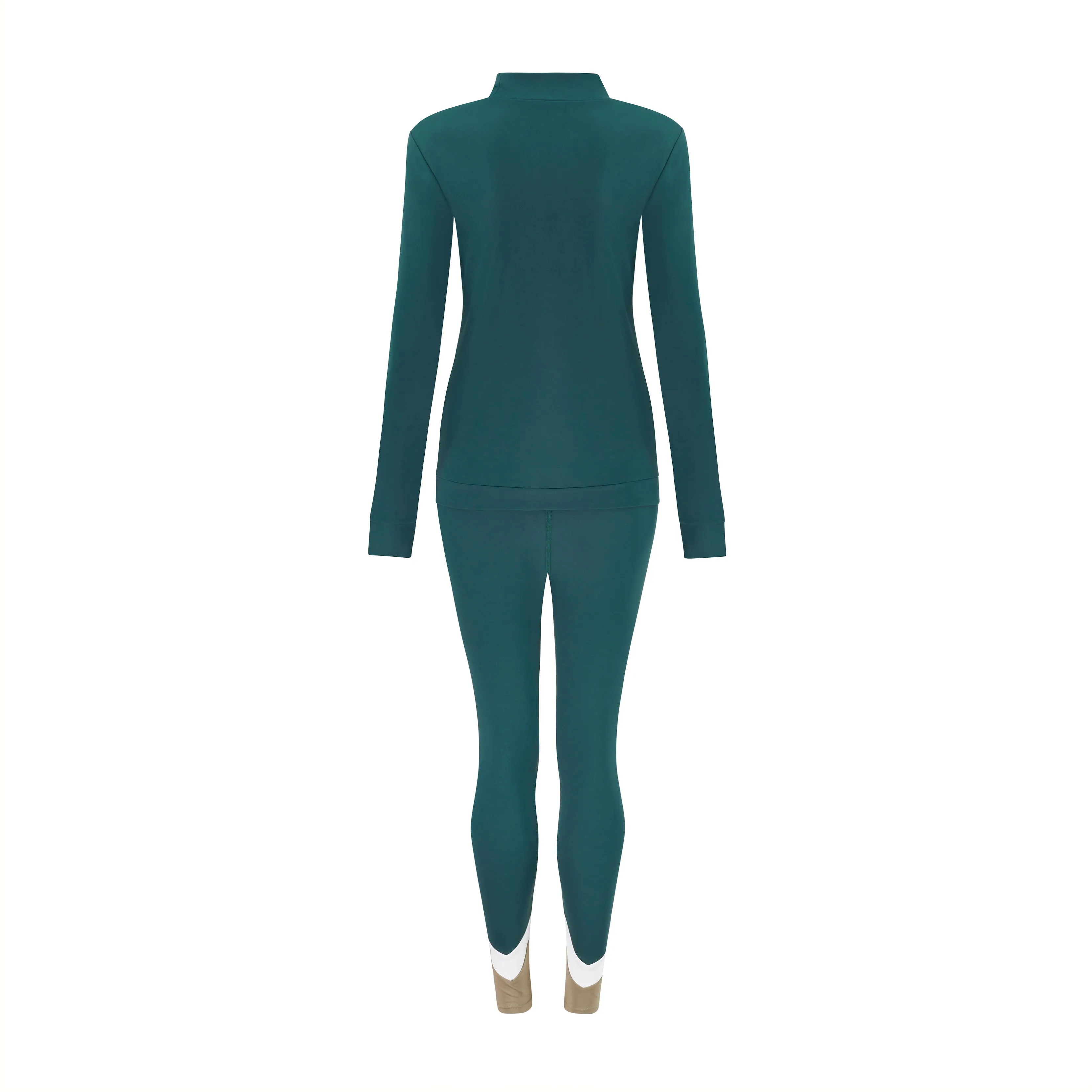 Chevron Base Layer Set - Forest Green sold by My Sunday Ski product image thumbnail 5