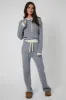 Wide Leg Cashmere Pants - Ice Grey / White sold by My Sunday Ski