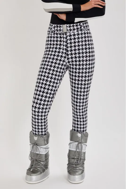 Slalom Ski Pants - Houndstooth sold by My Sunday Ski